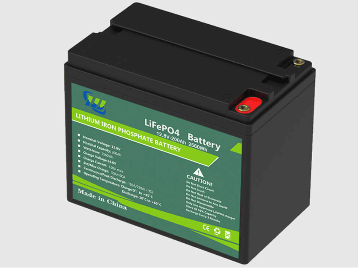 12V 50Ah Lithium-Ion LifePo4 Battery (SL-12200)