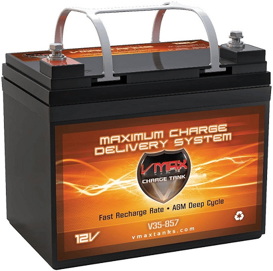 a lithium-ion (LiFePO4) deep cycle battery for boat
