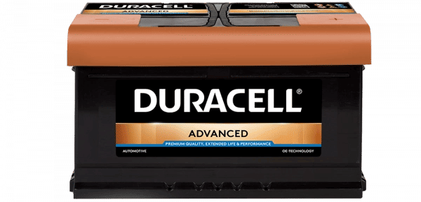 Duracell car battery