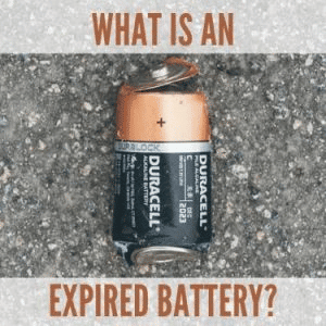 Expired batteries