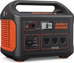 portable solar generator for camping —-Jackery Explorer 1000 Portable Power Station