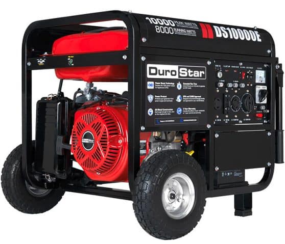quietest 10000 watt generator — Durostar DS10000E 10000 Watt Gas Generator