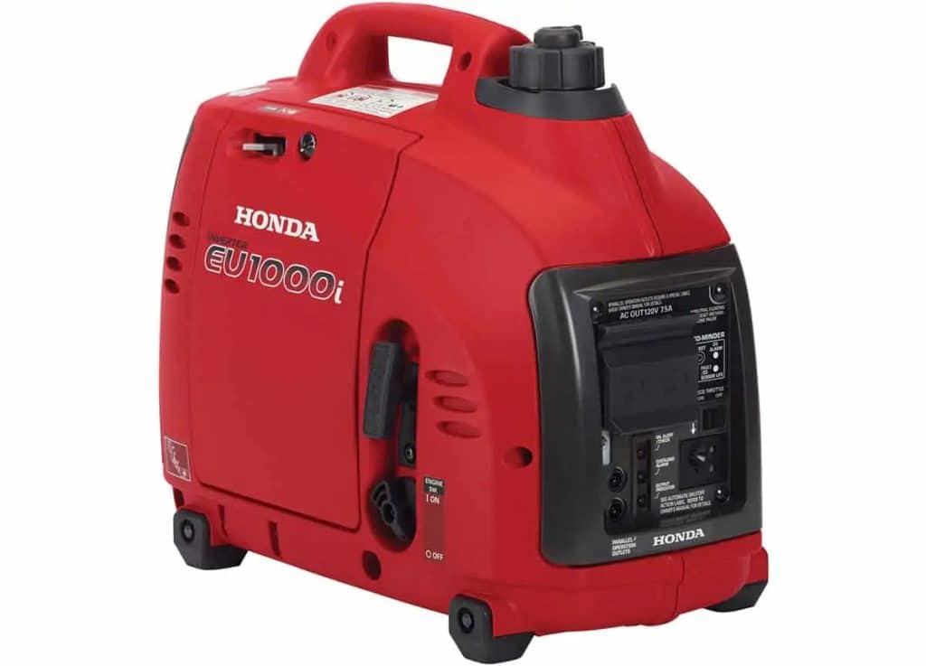 quietest generator for camping— Honda EU1000I - 9001000W Inverter Generator