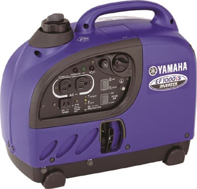 small gas generator for camping — Yamaha EF1000iS Portable Inverter Generator