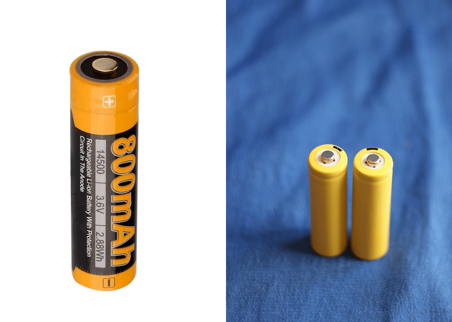 14500 Battery vs AA