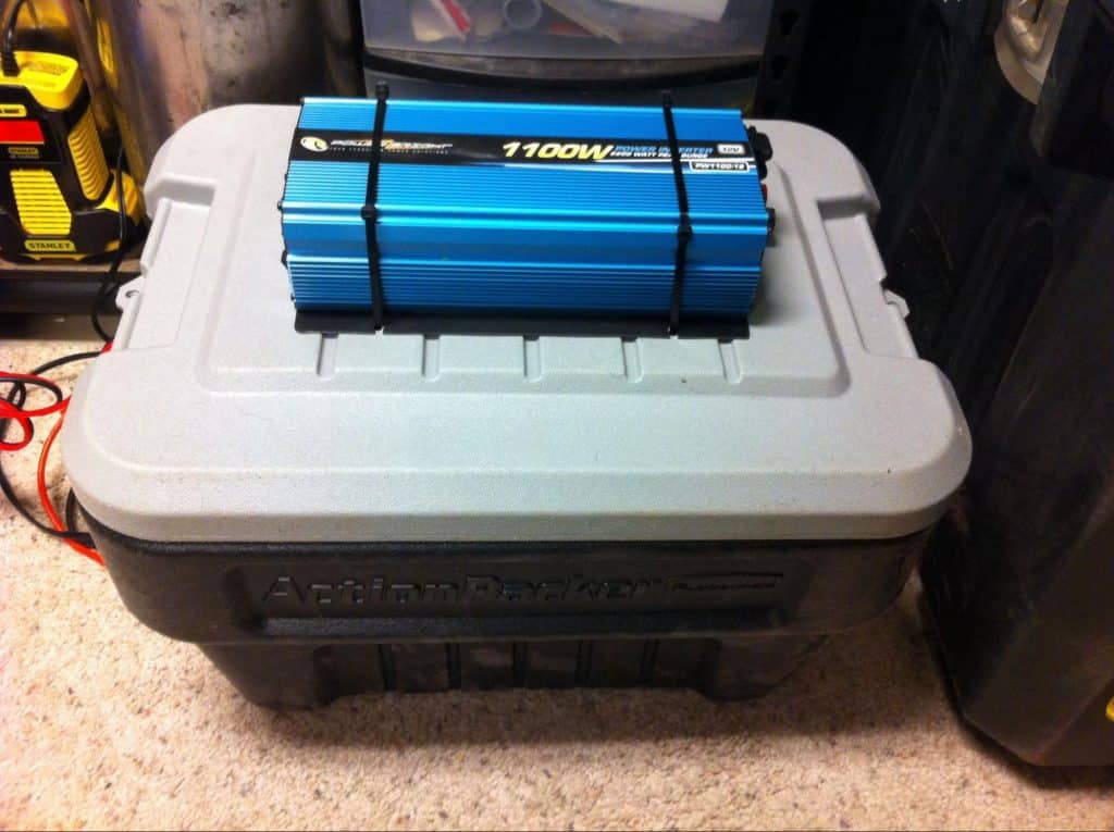 A Homemade Battery Backup System