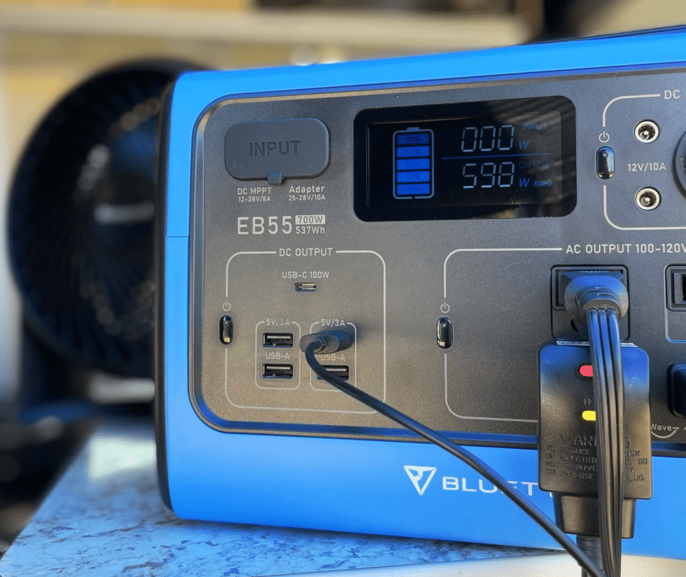 Bluetti EB55 Portable Power- Station